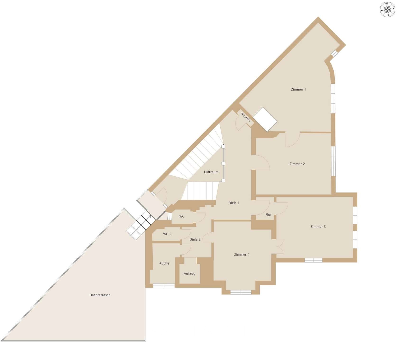 Grundriss Erstes Obergeschoss